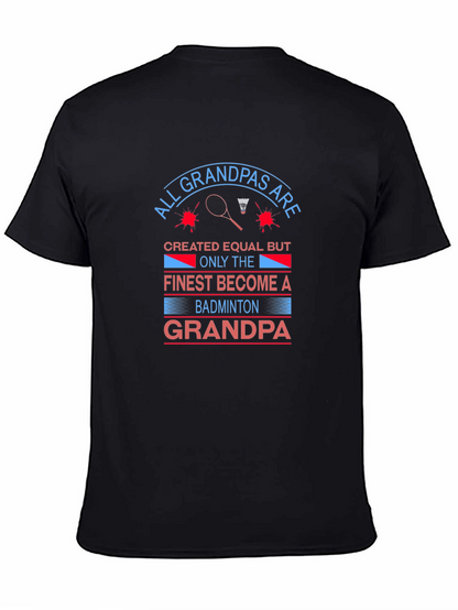 Badminton Grandpa T-Shirt