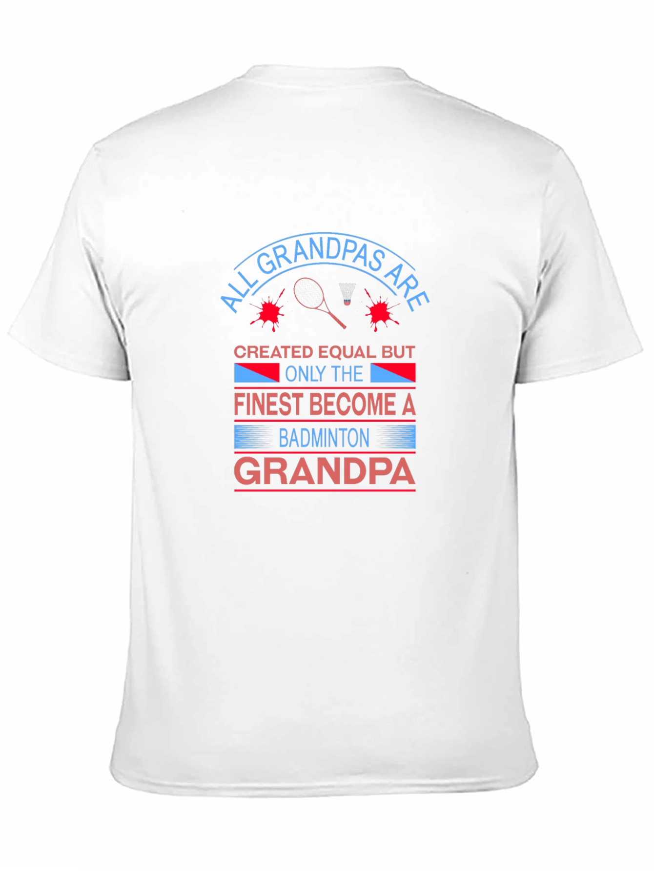 Badminton Grandpa T-Shirt