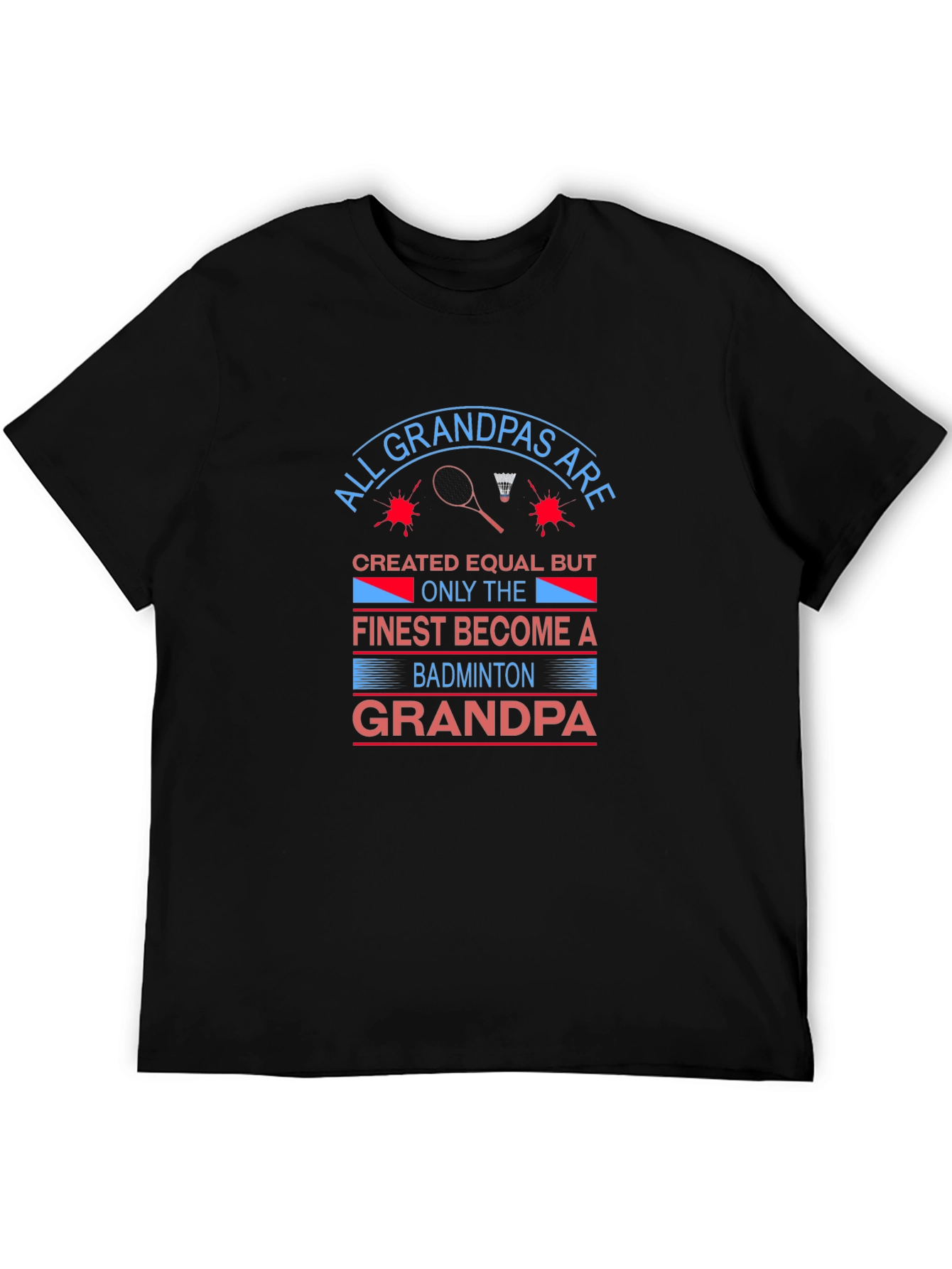 Badminton Grandpa T-Shirt