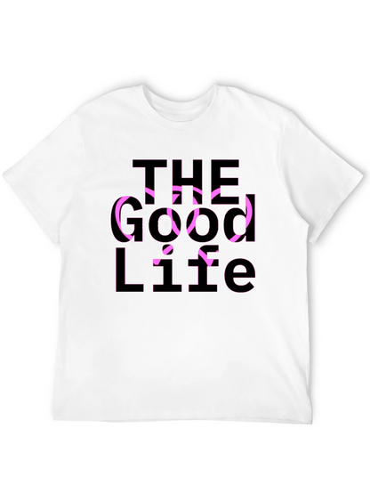 The Good Life Graphic Tee - Casual Black T-Shirt