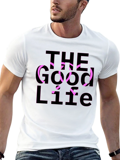 The Good Life Graphic Tee - Casual Black T-Shirt