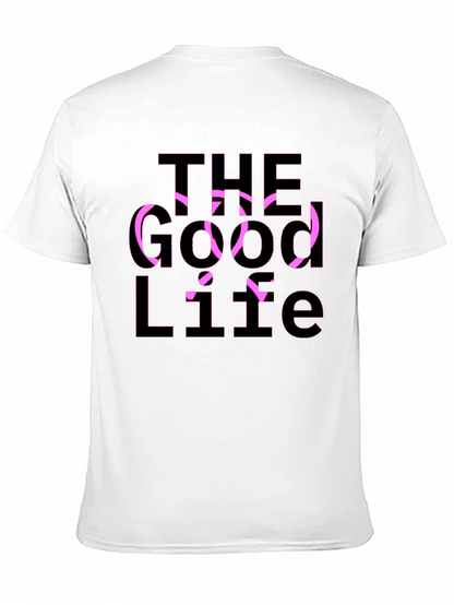 The Good Life Graphic Tee - Casual Black T-Shirt