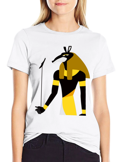 Anubis Graphic Tee - Ancient Egypt Style