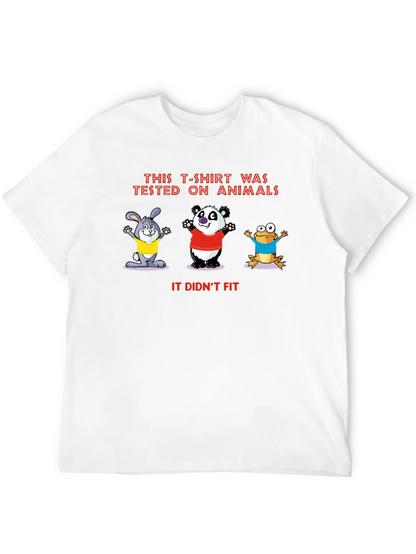 Animal Tested T-Shirt: Humorous Graphic Tee