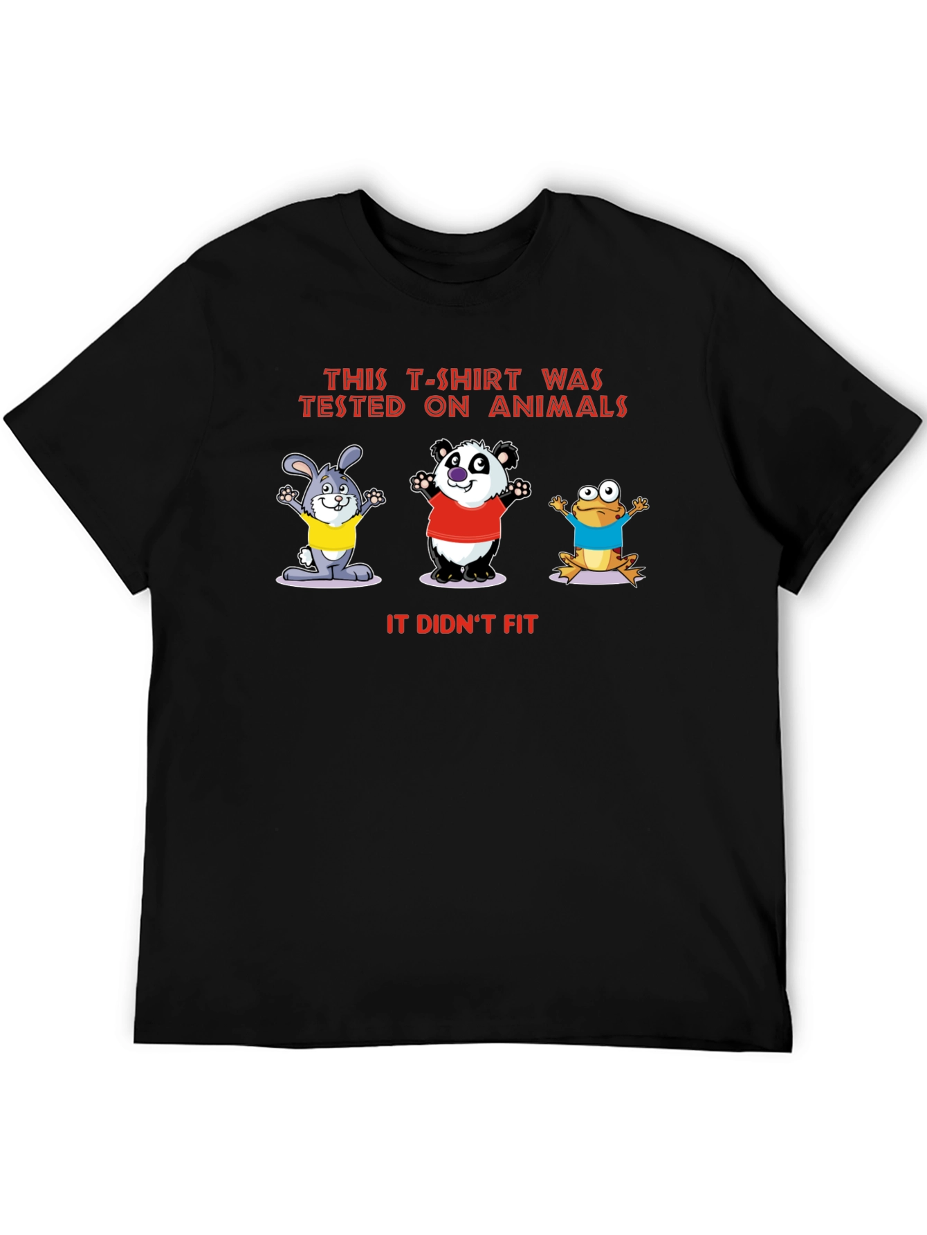 Animal Tested T-Shirt: Humorous Graphic Tee