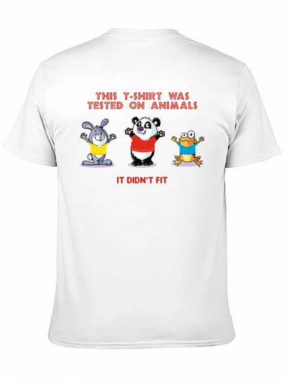Animal Tested T-Shirt: Humorous Graphic Tee