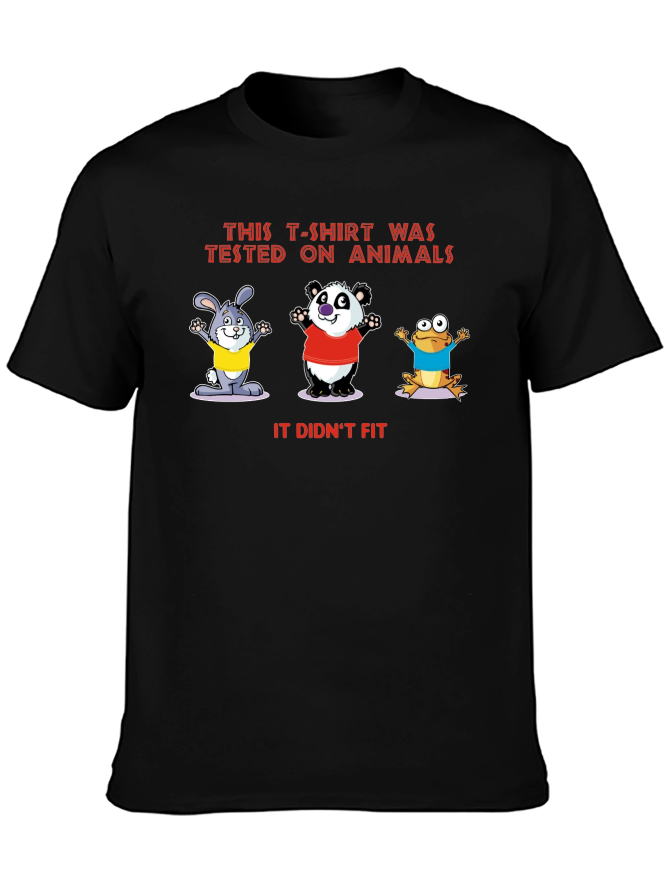 Animal Tested T-Shirt: Humorous Graphic Tee
