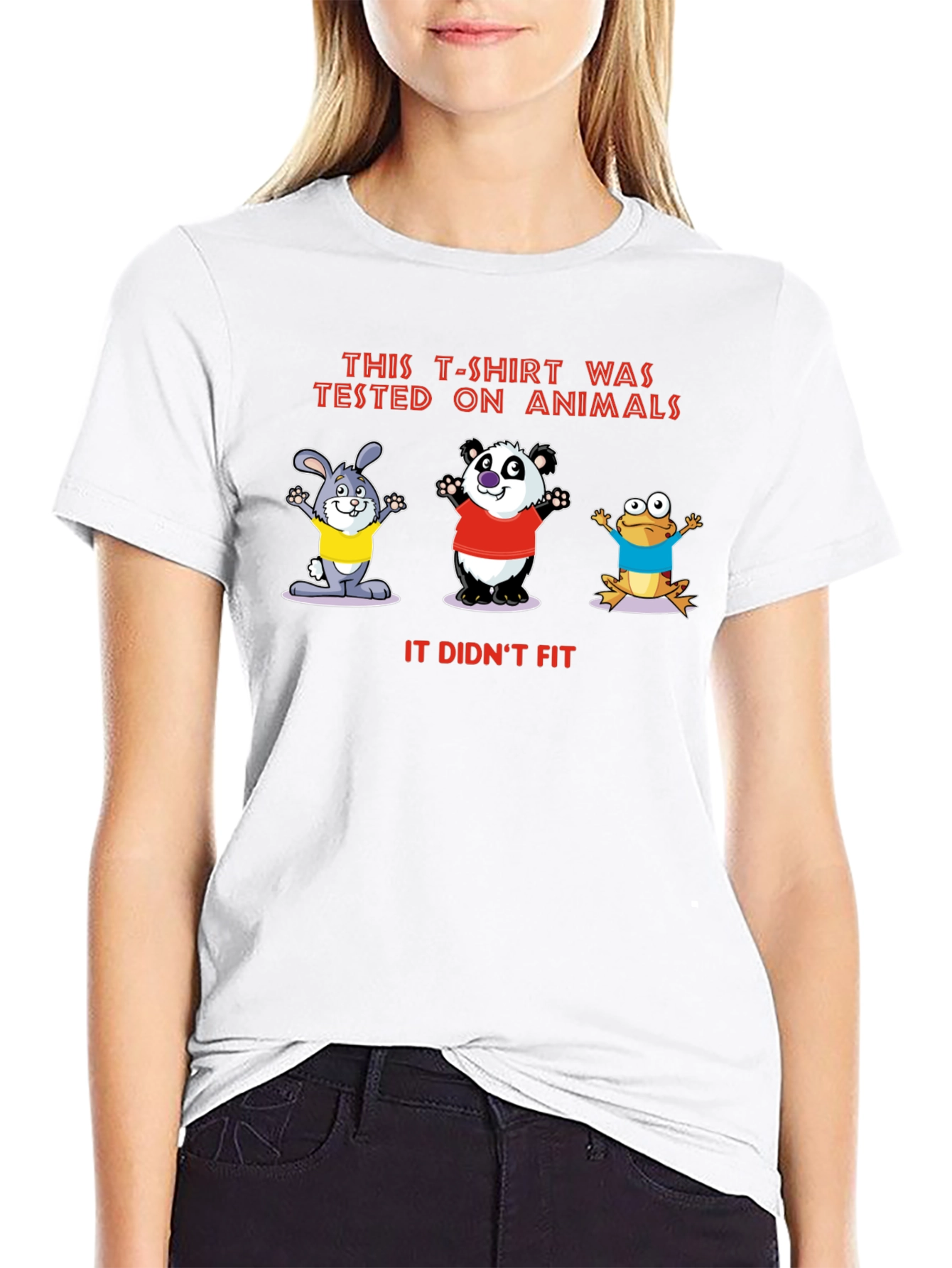 Animal Tested T-Shirt: Humorous Graphic Tee