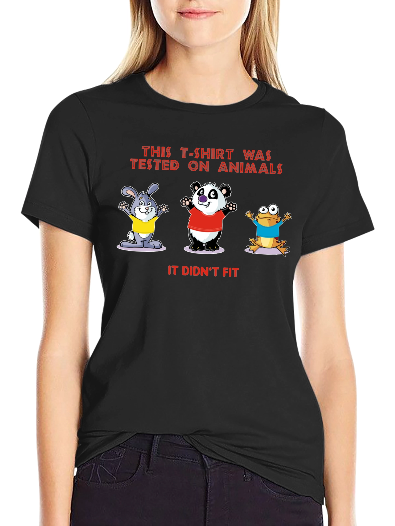 Animal Tested T-Shirt: Humorous Graphic Tee