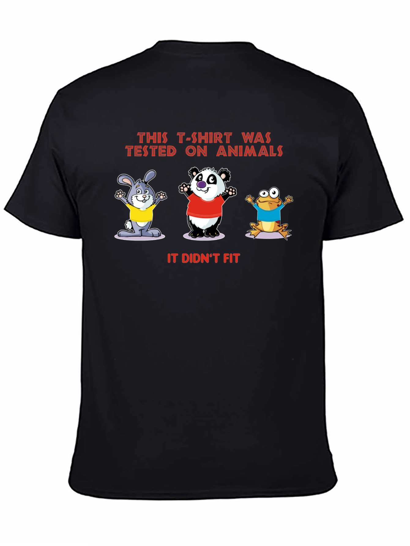 Animal Tested T-Shirt: Humorous Graphic Tee