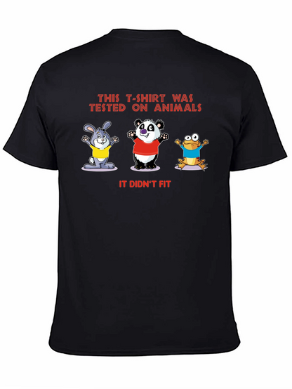 Animal Tested T-Shirt: Humorous Graphic Tee