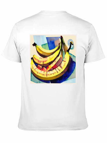 Banana Art Graphic Tee - Stylish Fruit Lovers T-Shirt