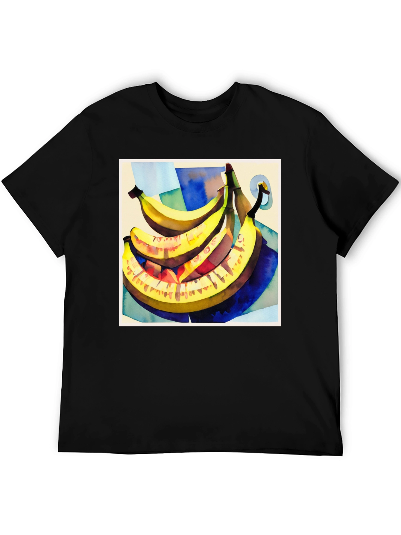 Banana Art Graphic Tee - Stylish Fruit Lovers T-Shirt