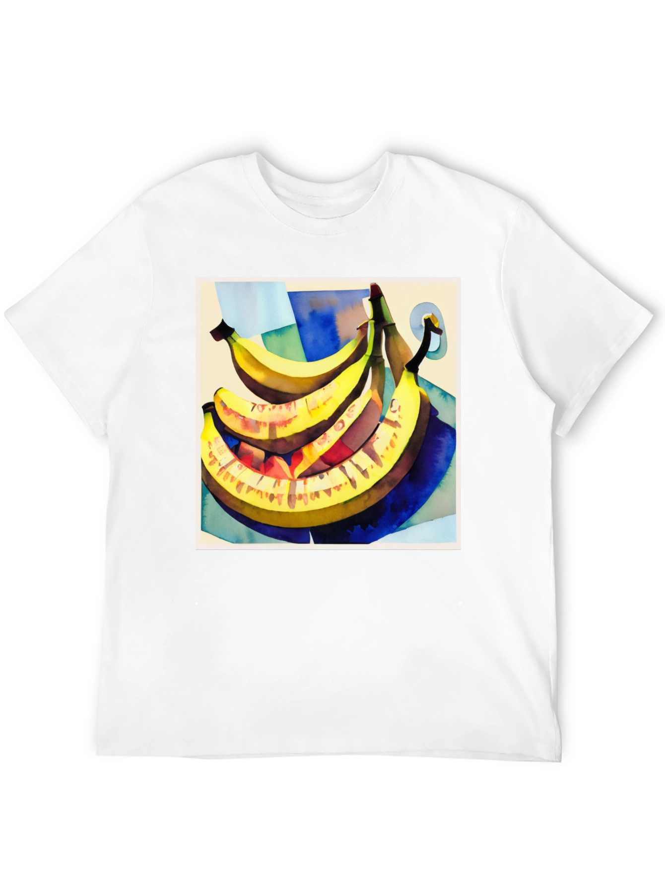Banana Art Graphic Tee - Stylish Fruit Lovers T-Shirt