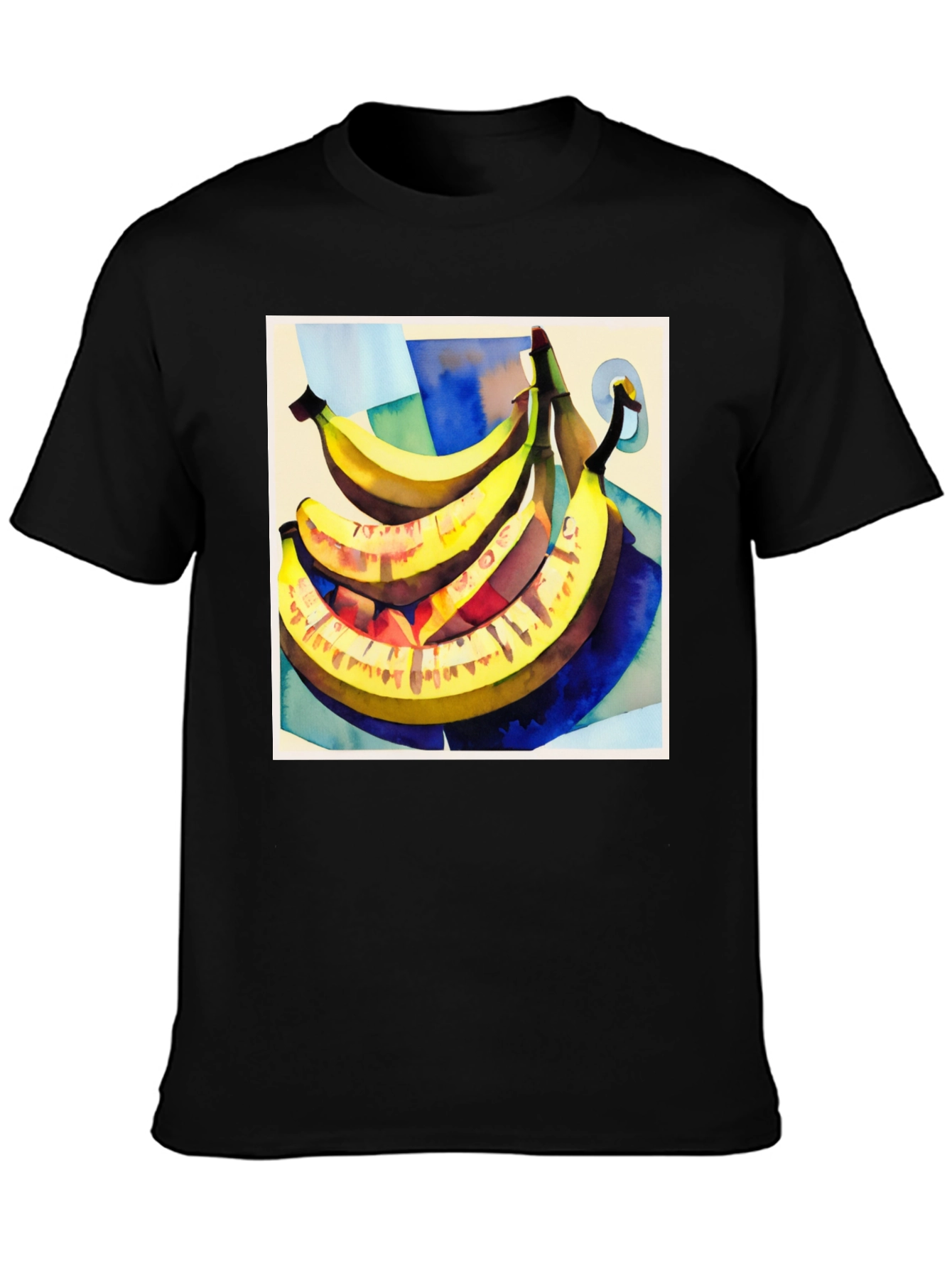 Banana Art Graphic Tee - Stylish Fruit Lovers T-Shirt