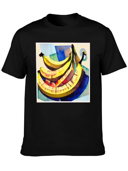 Banana Art Graphic Tee - Stylish Fruit Lovers T-Shirt