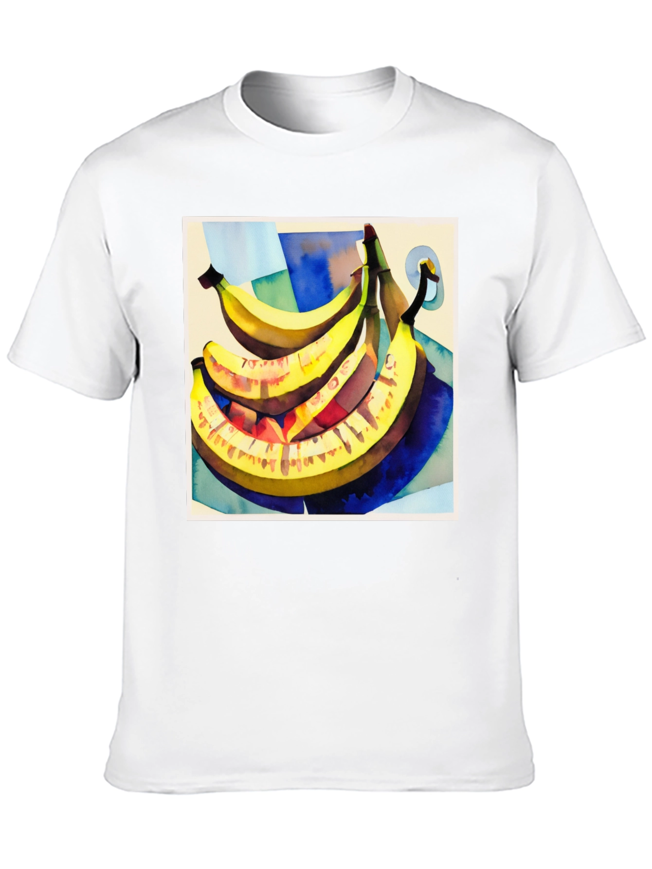 Banana Art Graphic Tee - Stylish Fruit Lovers T-Shirt
