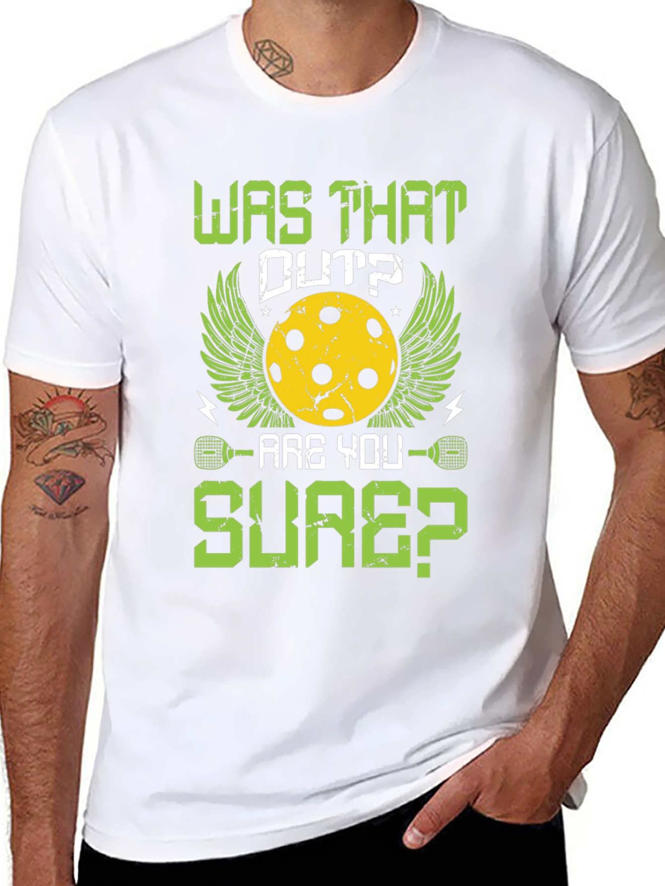 Was That Out Pickleball T-Shirt