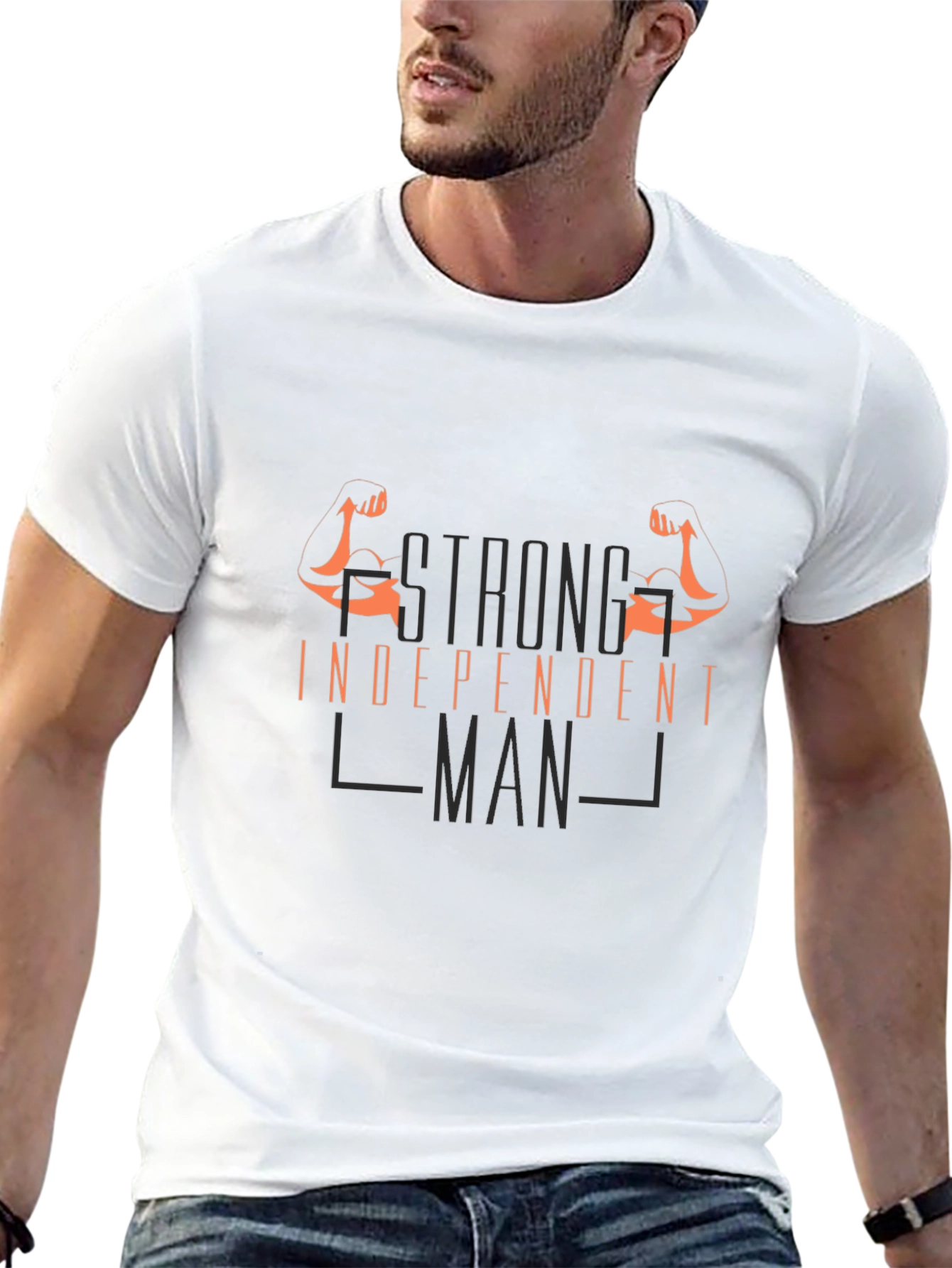 Strong Independent Man Graphic Tee