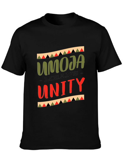 Umoja Means Unity T-Shirt - Black