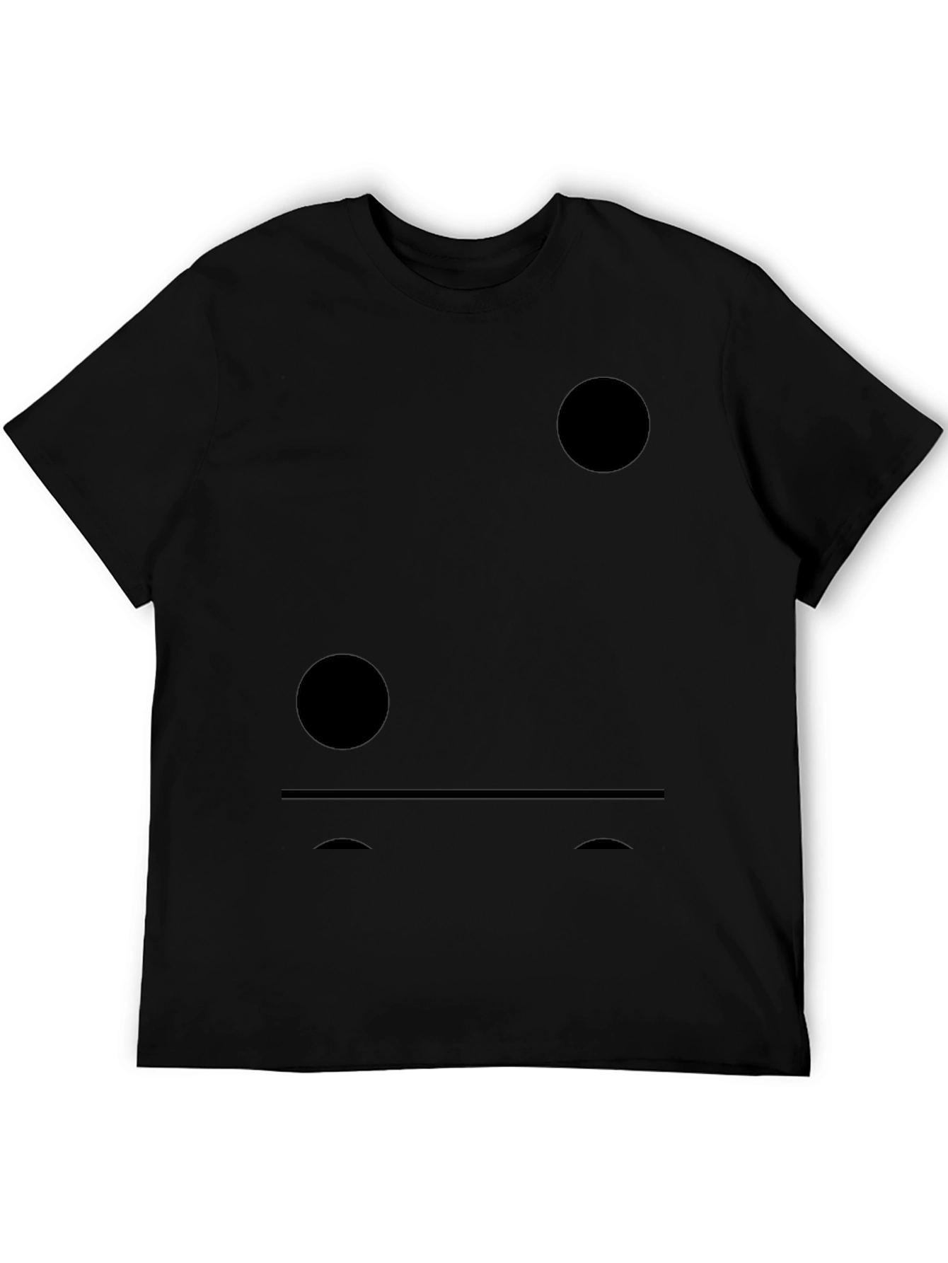 Two-Pip Domino Funny Graphic Tee
