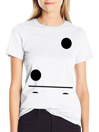 Two-Pip Domino Funny Graphic Tee