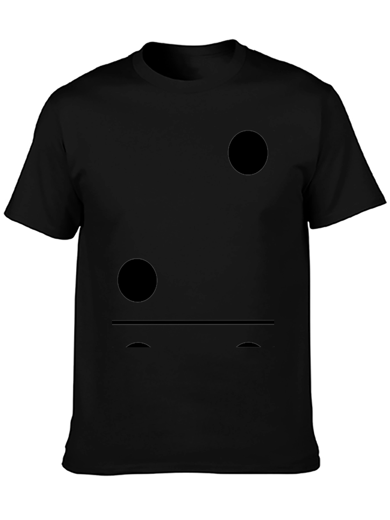 Two-Pip Domino Funny Graphic Tee