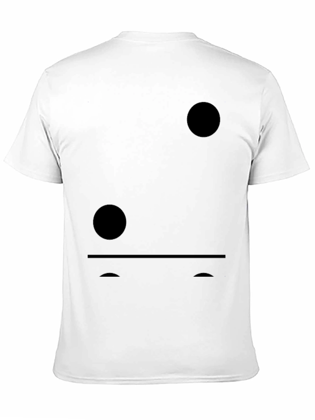 Two-Pip Domino Funny Graphic Tee