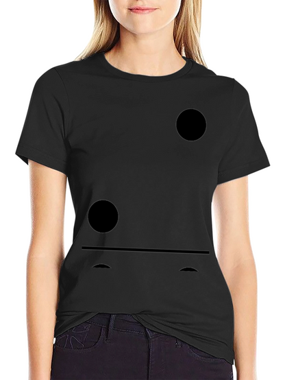 Two-Pip Domino Funny Graphic Tee