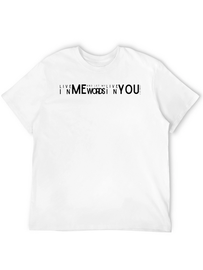 Black Graphic Print Crew Neck T-Shirt
