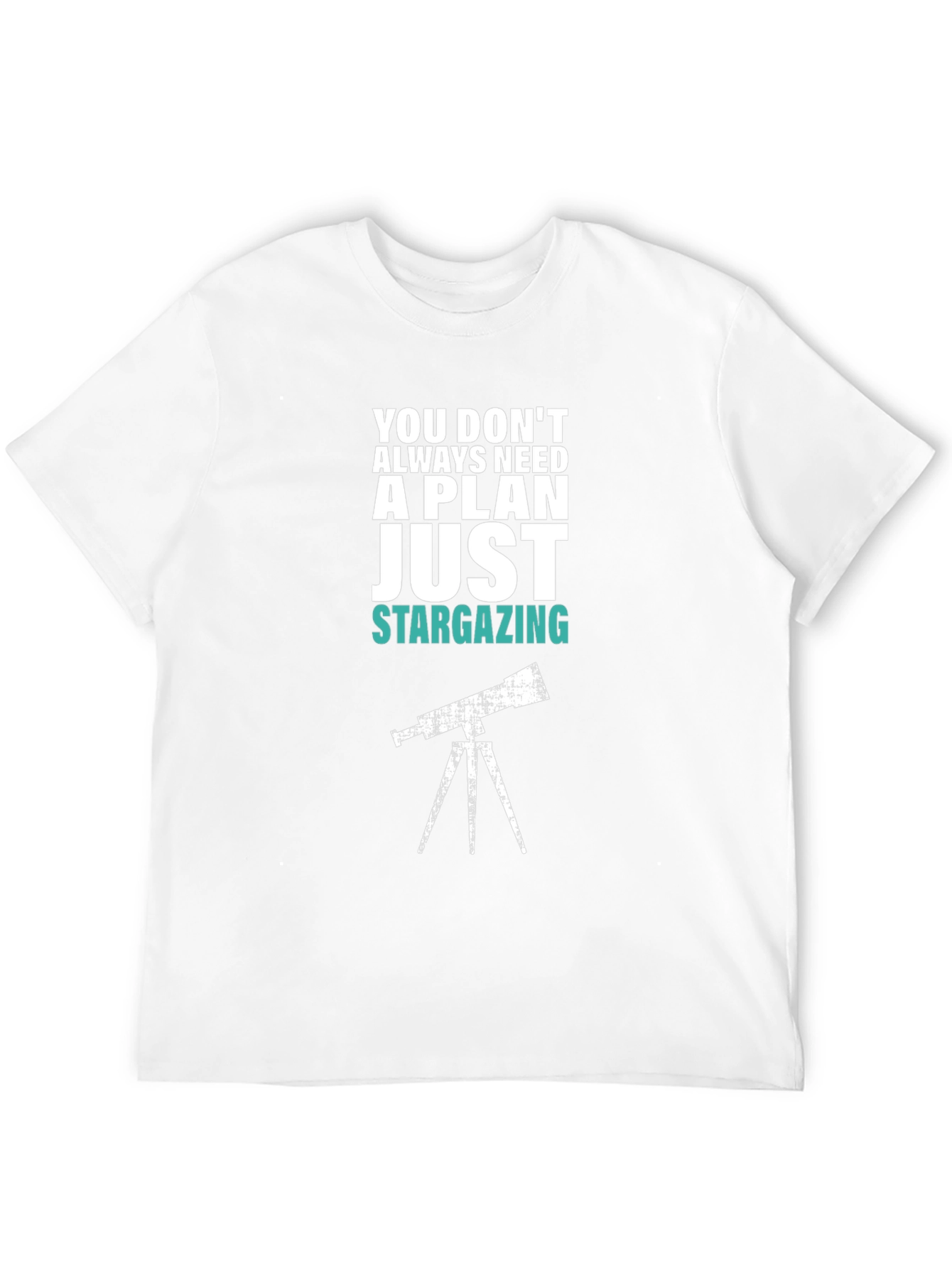 Stargazing Graphic Tee - Mens Black T-Shirt