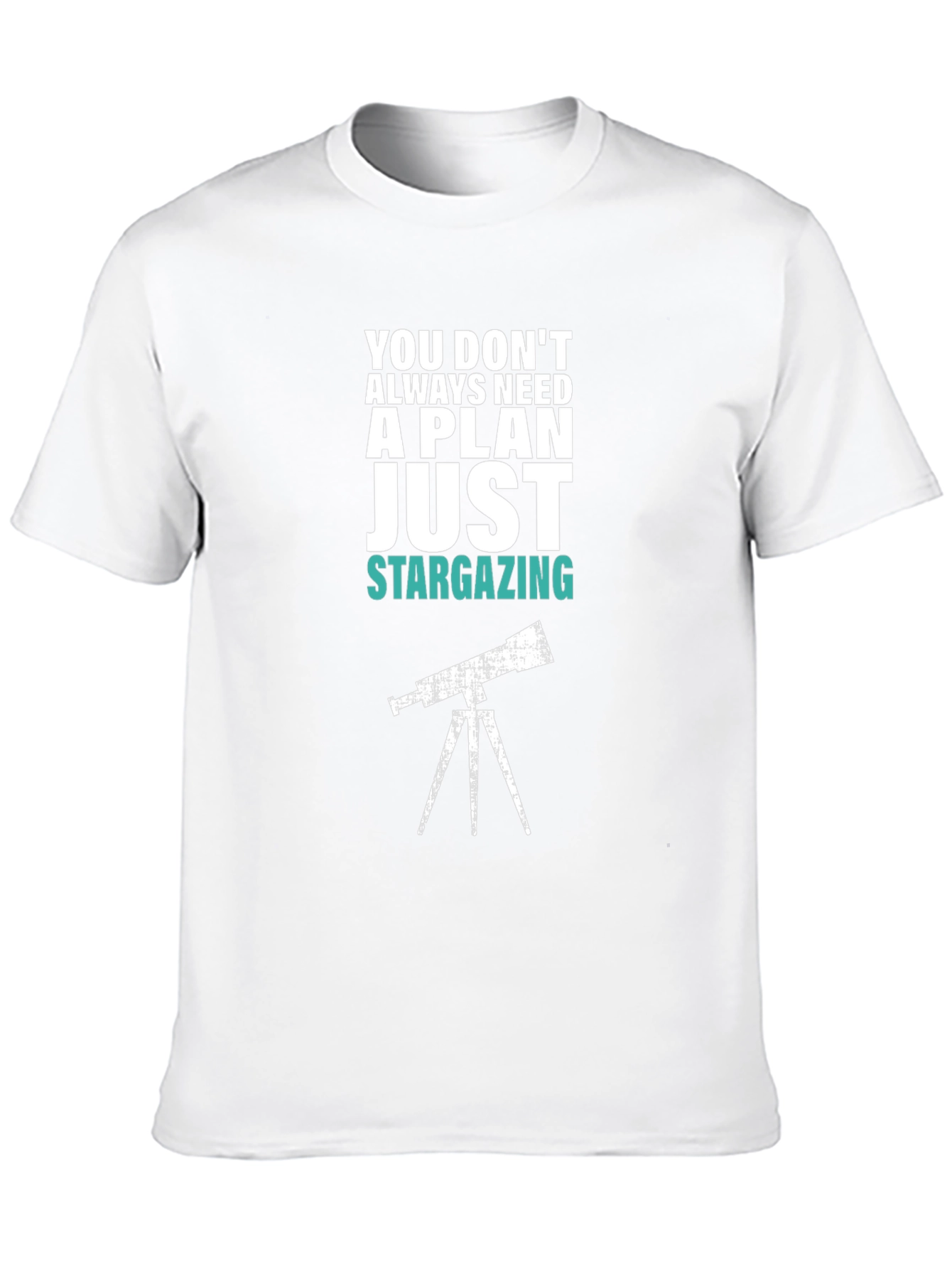Stargazing Graphic Tee - Mens Black T-Shirt