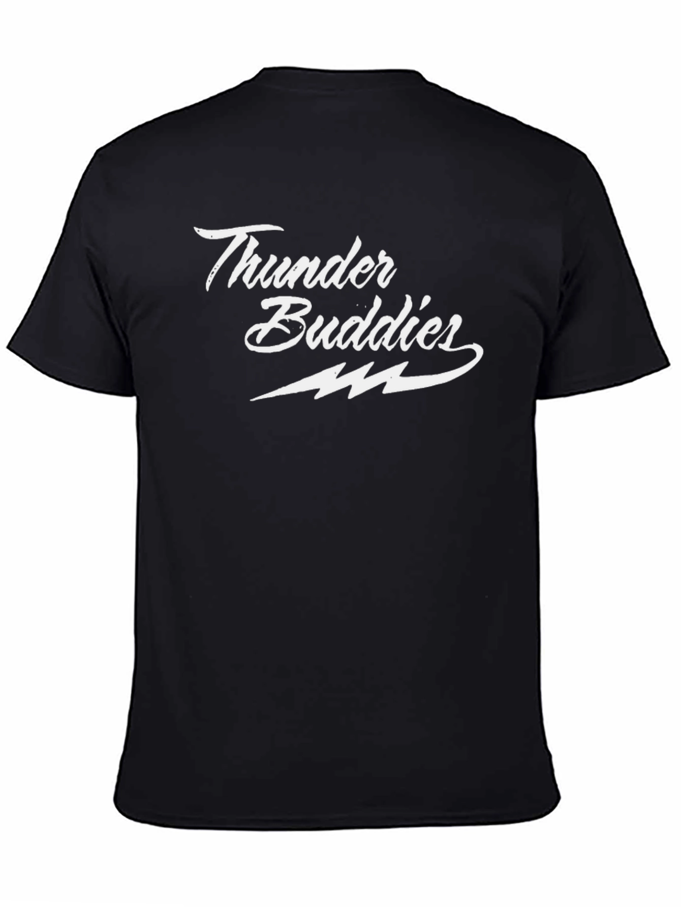 Thunder Buddies Black Graphic T-Shirt