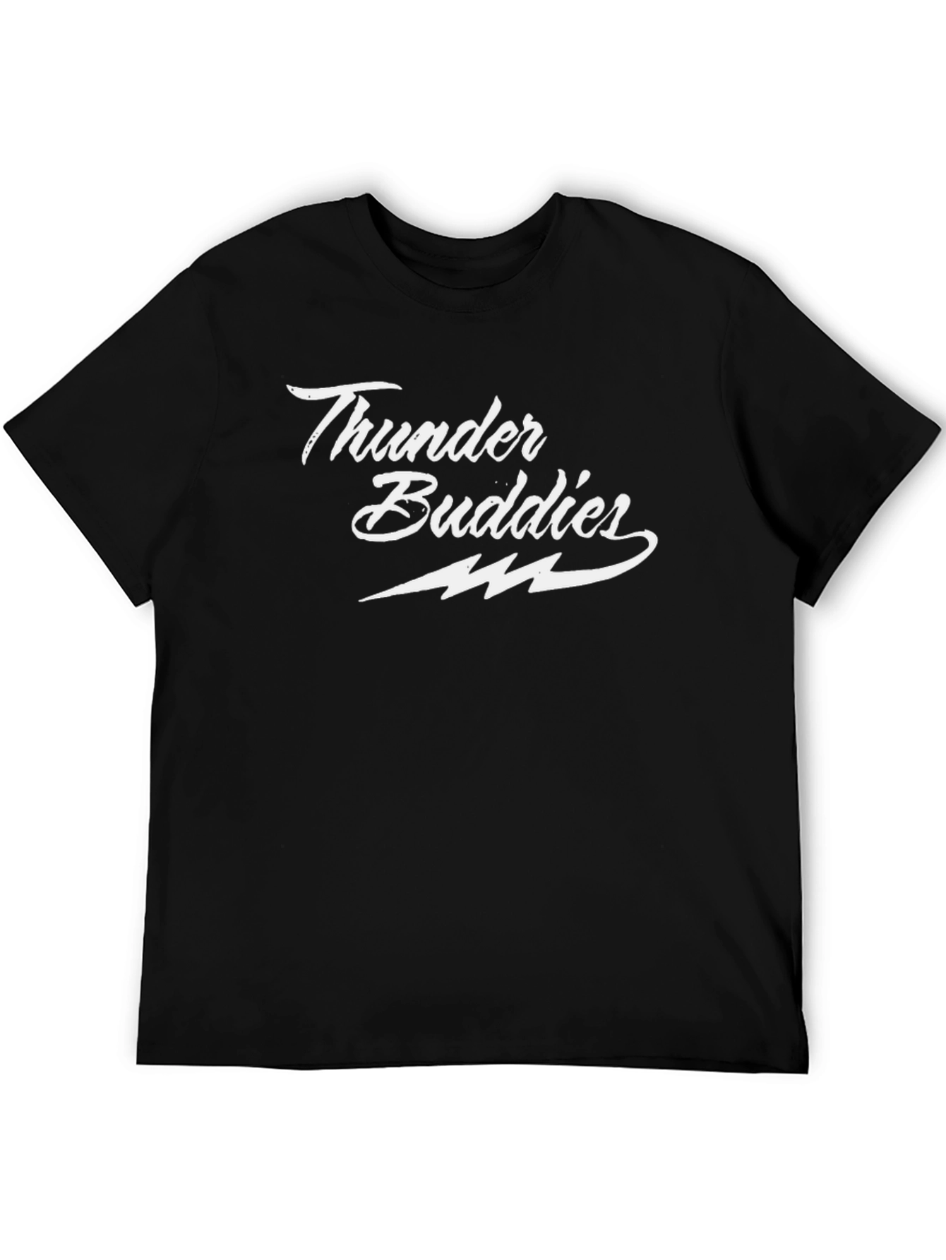 Thunder Buddies Black Graphic T-Shirt