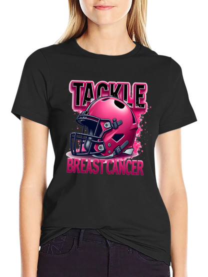 Tackle Breast Cancer T-Shirt