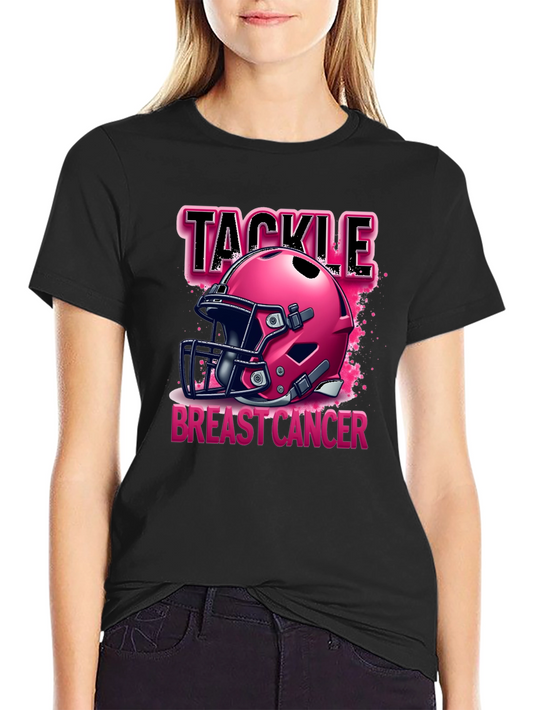Tackle Breast Cancer T-Shirt
