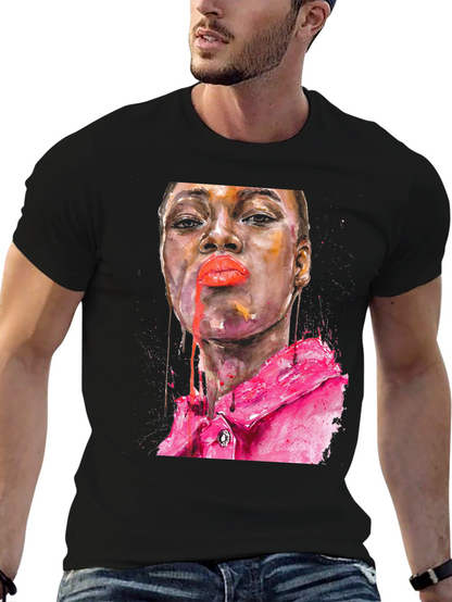 Watercolor Portrait T-Shirt
