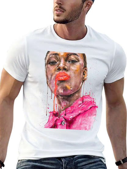 Watercolor Portrait T-Shirt