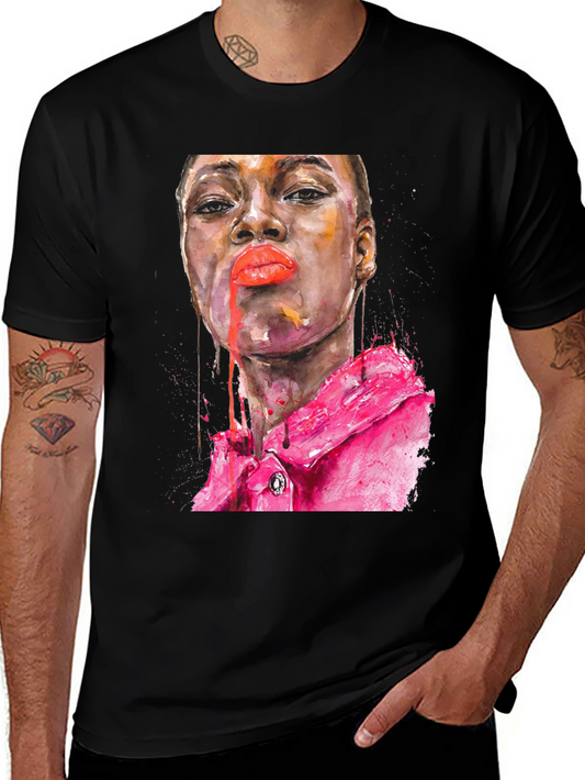Watercolor Portrait T-Shirt