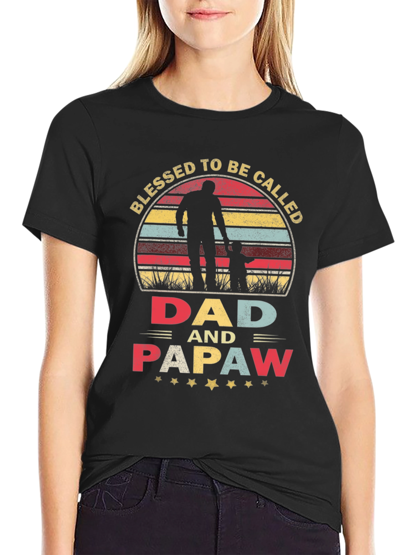 Blessed Dad & Papaw T-Shirt
