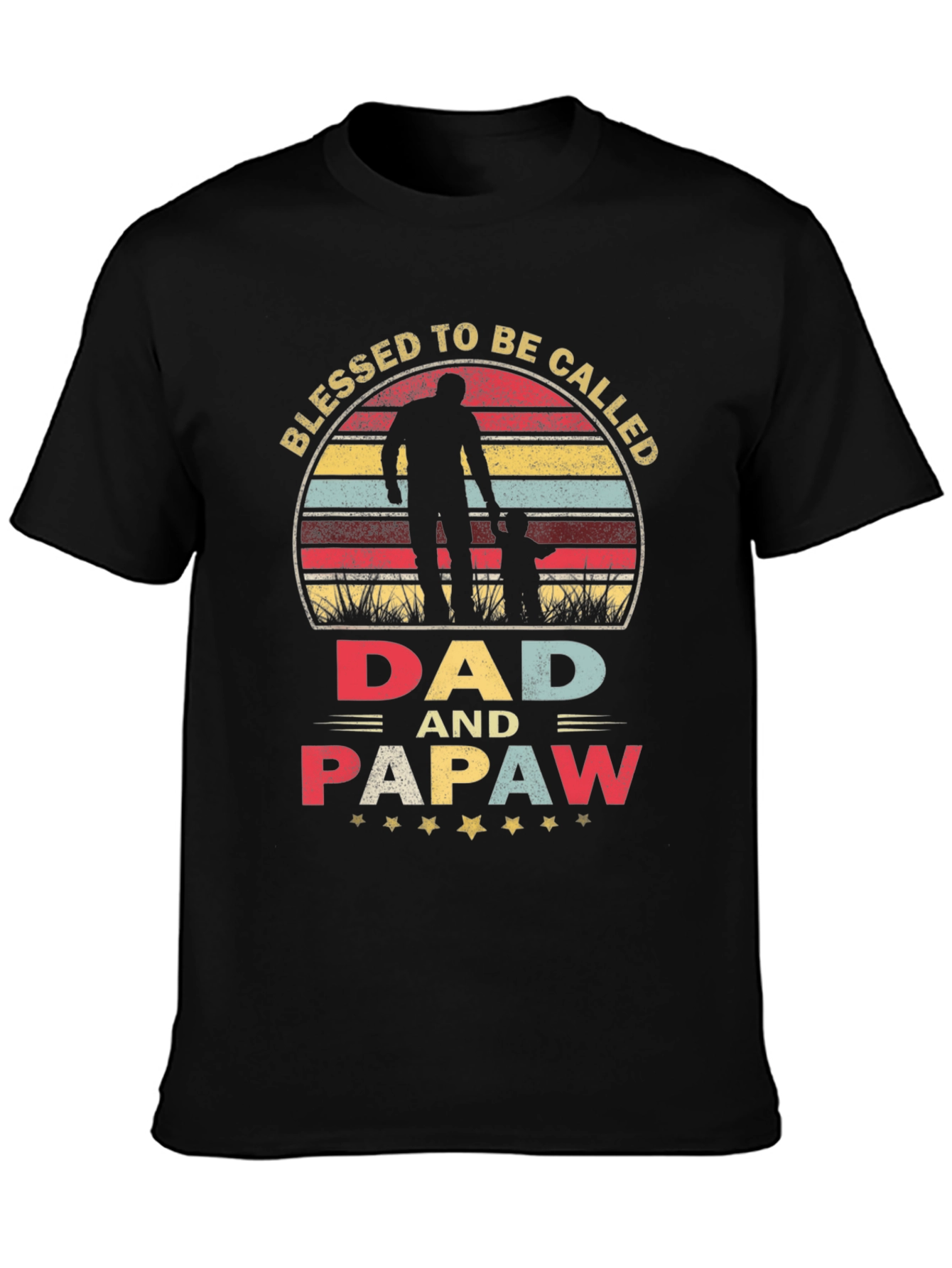 Blessed Dad & Papaw T-Shirt