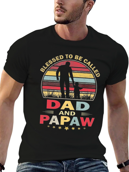 Blessed Dad & Papaw T-Shirt