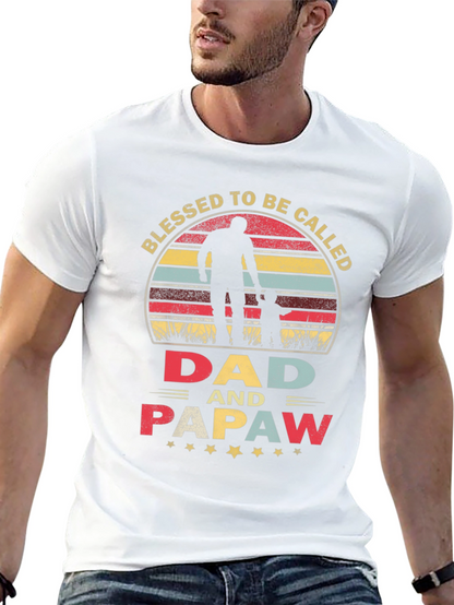 Blessed Dad & Papaw T-Shirt