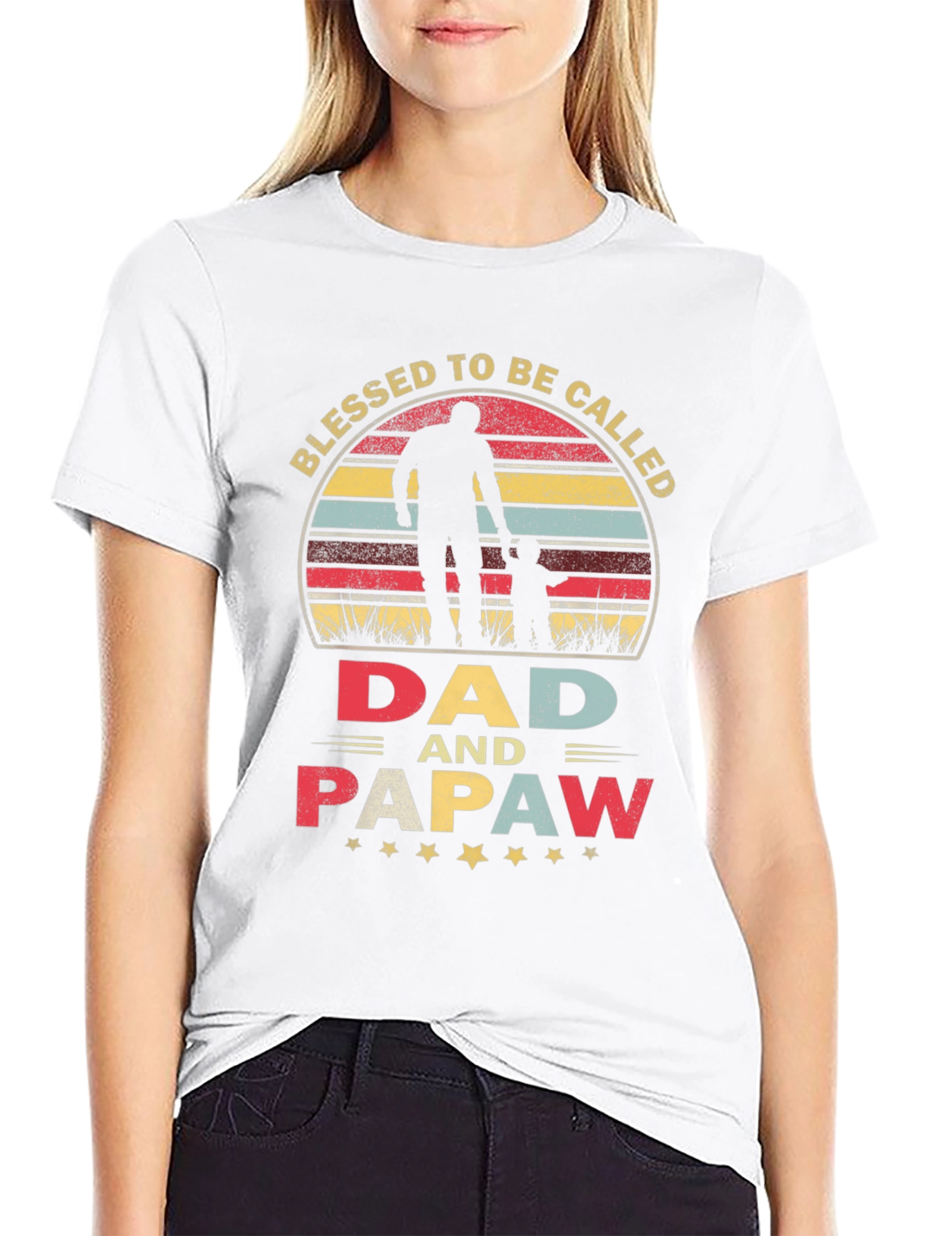 Blessed Dad & Papaw T-Shirt