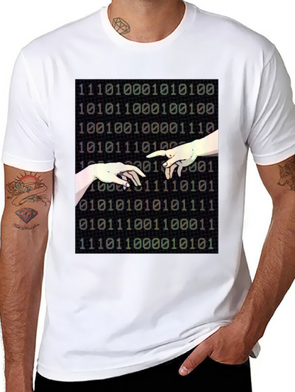 Binary Code Creation T-Shirt