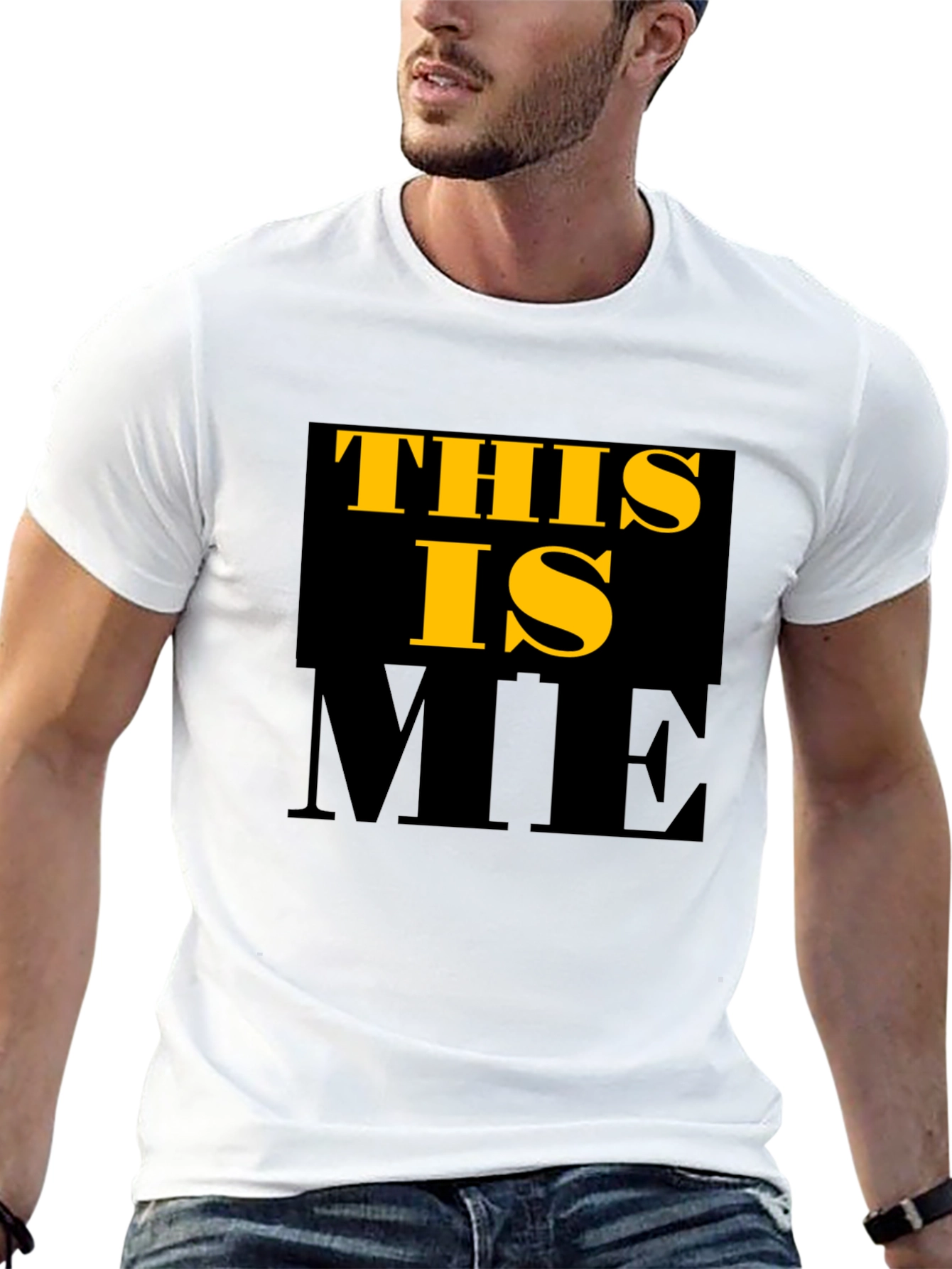This Is Me Graphic T-Shirt - Trendy Mens Tee