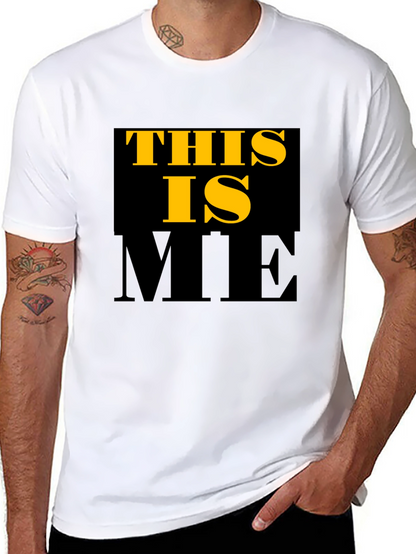 This Is Me Graphic T-Shirt - Trendy Mens Tee