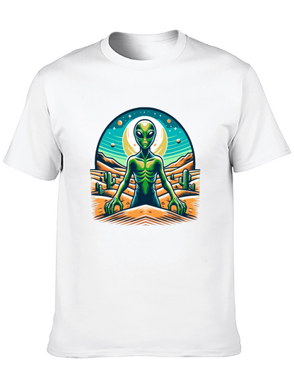 Alien Desert Graphic Tee - Black