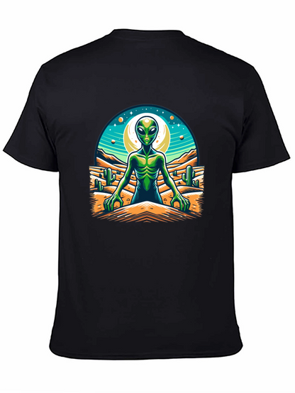 Alien Desert Graphic Tee - Black