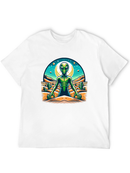 Alien Desert Graphic Tee - Black